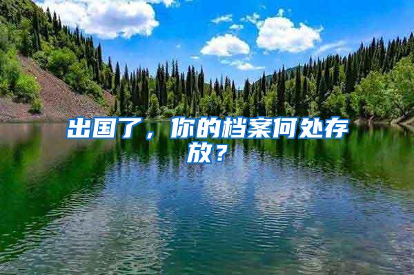 出国了，你的档案何处存放？