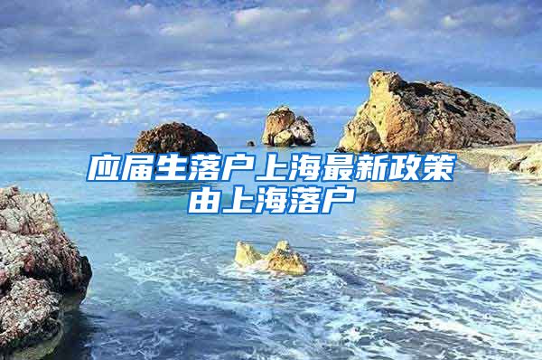 应届生落户上海最新政策由上海落户