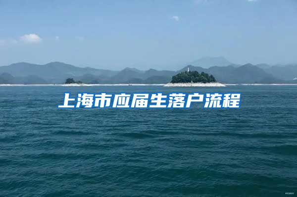 上海市应届生落户流程