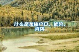 什么是集体户口，优势、劣势