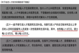 深圳留学生租房和生活补贴