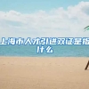 上海市人才引进双证是指什么