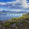 人才引进政策