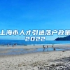 上海市人才引进落户政策2022