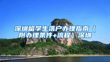 深圳留学生落户办理指南（附办理条件+流程）深圳