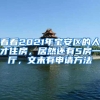 看看2021年宝安区的人才住房，居然还有5房一厅，文末有申请方法