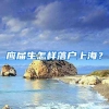 应届生怎样落户上海？