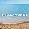 上海浦东人才引进政策