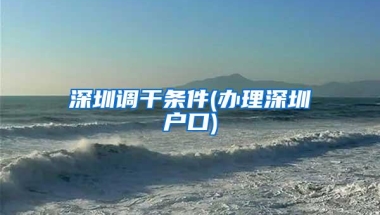 深圳调干条件(办理深圳户口)