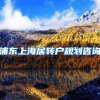 浦东上海居转户规划咨询