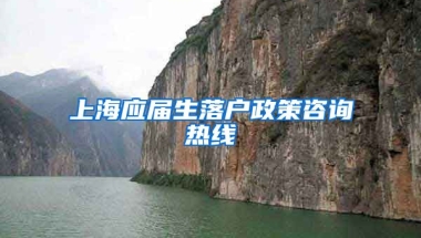 上海应届生落户政策咨询热线