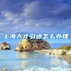 上海人才引进怎么办理