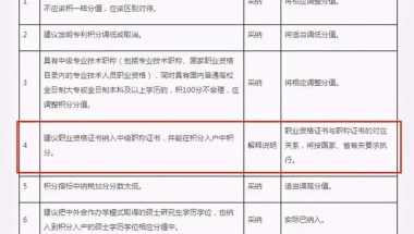 深圳入户新政后，哪些中级职称容易考