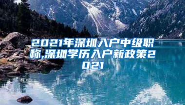 2021年深圳入户中级职称,深圳学历入户新政策2021