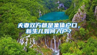 夫妻双方都是集体户口，新生儿如何入户？
