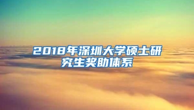 2018年深圳大学硕士研究生奖助体系
