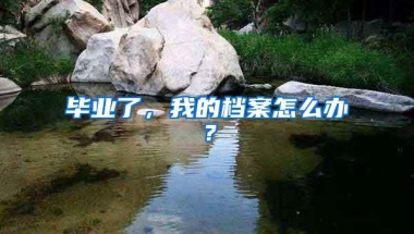 毕业了，我的档案怎么办？