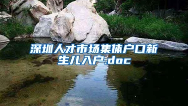 深圳人才市场集体户口新生儿入户.doc
