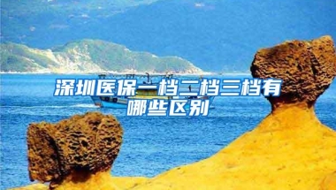 深圳医保一档二档三档有哪些区别