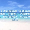 上海社保咨询 专业咨询社保、公积金、个税申报，积分居转户，0元注册公司