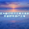 交大复旦同济华师大本科毕业即可落户上海