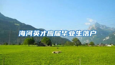 海河英才应届毕业生落户