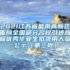 2021江苏省盐南高新区面向全国部分名校引进应届优秀毕业生拟录用人员公示（第三批）