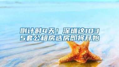 倒计时4天！深圳这1035套公租房选房即将开始
