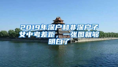 2019年深户和非深户子女中考差距，一张图就够明白了