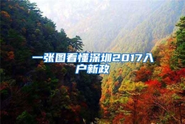 一张图看懂深圳2017入户新政