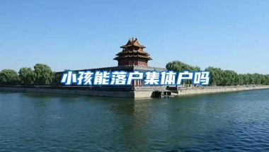 小孩能落户集体户吗
