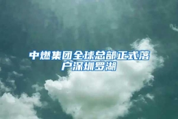 中燃集团全球总部正式落户深圳罗湖