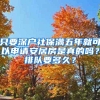 只要深户社保满五年就可以申请安居房是真的吗？排队要多久？