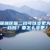 深圳医保二档可以变更为一档吗？要怎么变更？