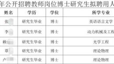 又有海归博士后、副教授“跳槽”中小学，来看看他们简历吧
