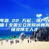 年薪 22 万起，落户入编丨全国公立医院诚聘高级及博士人才