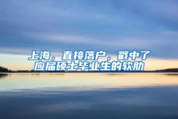 上海，直接落户，戳中了应届硕士毕业生的软肋
