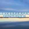 应届毕业生怎么样才可以领到2万的补贴呢？