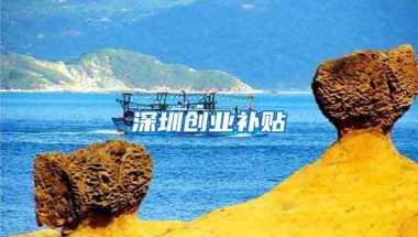 深圳创业补贴