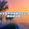 大专生可以考研究生么,有哪些途径啊？