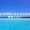 上海应届毕业生落户怎样筹够72分？