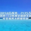 3054万报考，2135万落榜！13年间全国硕士研究生报考大数据揭秘